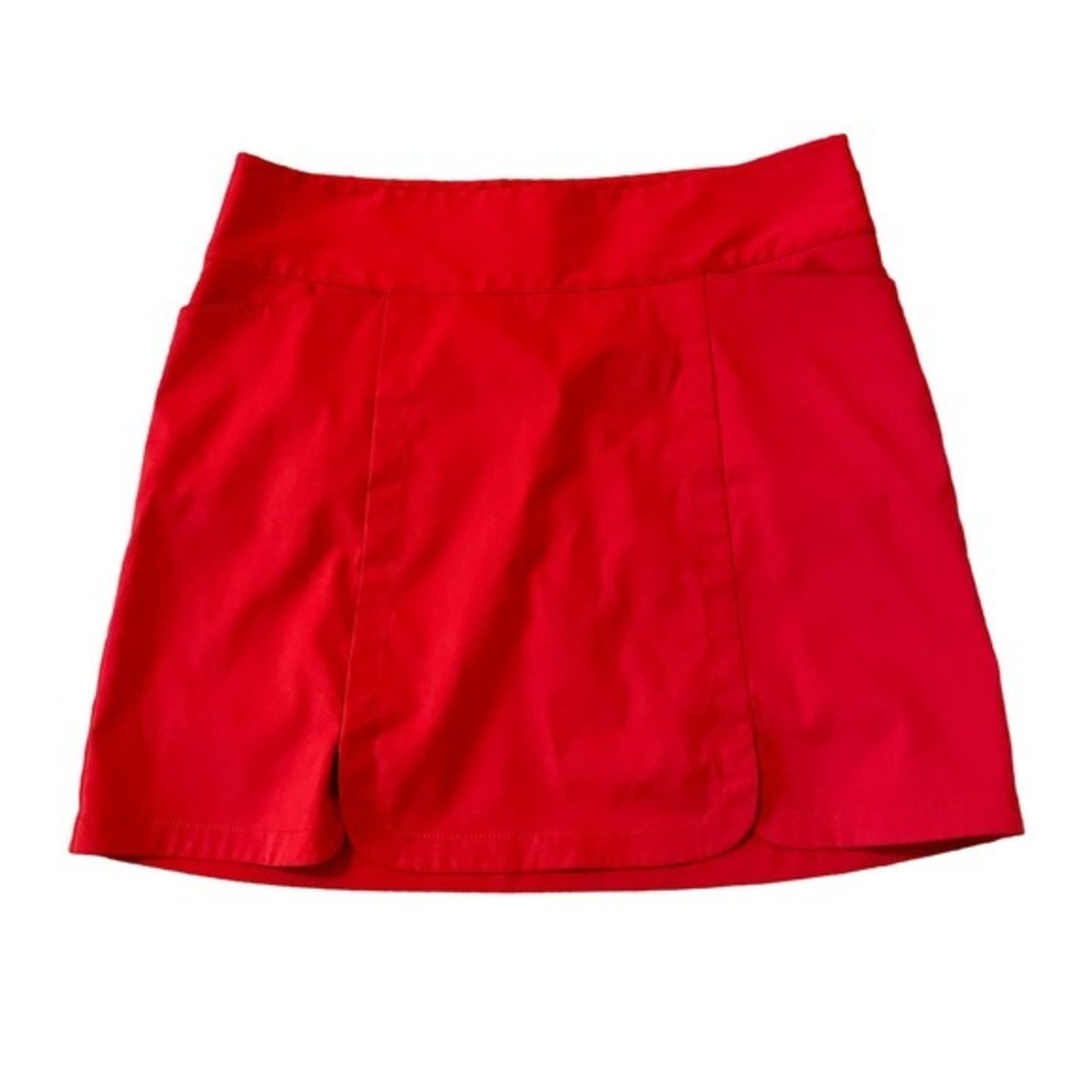 Tail Red Scalloped Hem Golf Skort 6